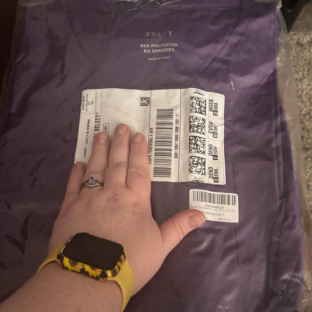 Purple Scrubs